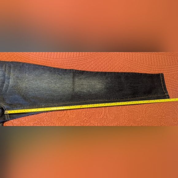 NWT, 1822 Denim Adrianna Dark Wash Stretchy Mid Rise Ankle Skinny Jeans. Sz 4 - Picture 10 of 11